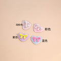 Color Note Heart Bow Resin Look DIY Jewelry Component view 6