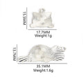 Sleeping Cat Enamel Charms in Ten Coat Patterns and Two Tones view 2