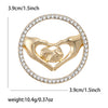Gold Heart Hands