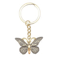 Patterned Metal Butterfly Keychain in Eight Color Styles view 7