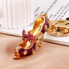 Purple Butterfly-Bow-Heel