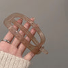 Light Tan Oval