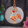 Gray-Pom Crystal-Rooster
