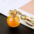 Jelly Crystal Fortune Pouch Keychains in Eight Colors plus Assorted view 7