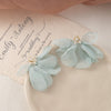 Mint Sheer Flowers