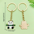 Panda Charm Keychains Featuring Dog Across 42 Pictured Variations view 4