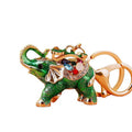 Jeweled Auspicious Elephant Keychains in Eight Colors plus Assorted view 5