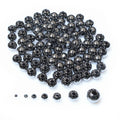 Smooth Round Metal Spacer Beads in Seven Sizes and Finishes view 11