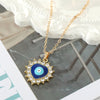 Navy Heart Eye