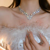 Geometric V Necklace