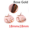 Rose Oval 18mm