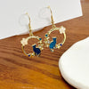 Navy Cat Hoops