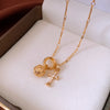 Gold Tone Cross