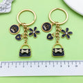 Rose and Blossom Charm Keychains in 43 Pictured Variations for Bags and Keys view 4
