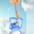 Jeweled Winged and Standing Horse Keychains with Red Fortune Straps view 3