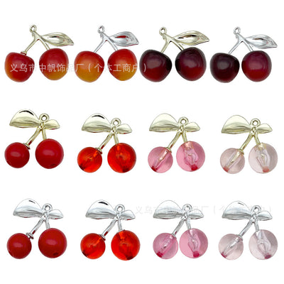 Printed detail graphic for the cherry charms