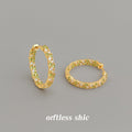 Gold Tone Multicolor Clear Stone Oval Hoop Earrings For Women view 4