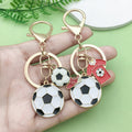 Soccer Charm Keychains in 35 Pictured Variations for Bags and Keys view 3