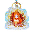 Glitter Shell Mermaid Doll Keychains in Eleven Color Options view 5
