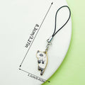 Cat Charm Keychains Featuring Fruit Across 13 Pictured Variations view 11