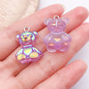 Purple Iridescent Bear