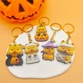 Halloween Capybara Wood Plaque Keychain Five Styles view 3