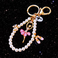 Pearl Ballet Angel Keychains in Six Dress Colors plus Assorted Option view 1