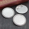 Round Brooch Trays in Twenty Five Decorative Frame Styles view 4