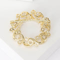 Crystal Olive Wreath Brooch Decorative Metal Pin For Jackets And Lapels view 3