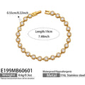 Crystal Tennis Bracelet in Three Fixed Lengths and Gold Tone view 7