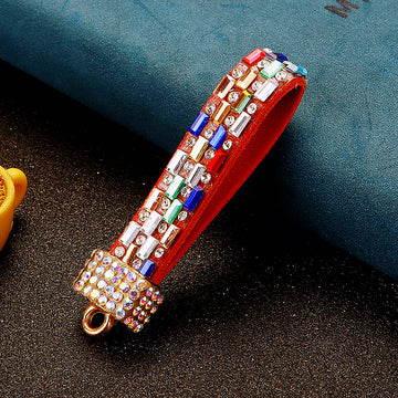 Rectangular Crystal DIY Loop Components in Ten Colors plus Assorted