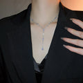 Assorted Y Lariat Necklace Mixed Pendant Style Collection view 10