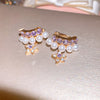 Purple Pearl Clips