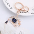 Evil Eye Rhinestone Keychain Metal Charm 4 Styles Mixed Metals view 7