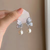 Butterfly Pearl Drop