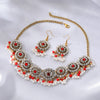 Red White Beads
