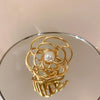 Large Gold Camellia