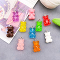 Clear Bear Glossy Charms with 33 Listed Options for DIY Jewelry Making view 2