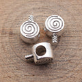 Spiral Lollipop Large Hole Bead for Jewelry Making view 2