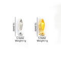Crystal-Accented Gold Silver Decorative Alloy Beads in 2 Styles view 2