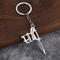 Tattoo Machine Zinc Alloy Keychain Bag Charm Accessory