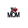 Enamel I Love Mom Dad Heart Letter Charm Pendant Two Styles view 5