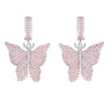 Pink Silver Drop
