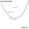 Silver Slim Necklace