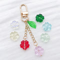 Transparent Glass Cherry Blossom Beads in Ten Color Finishes view 4