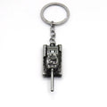 Tank Model Keychain in Three Antique Color Finishes view 4