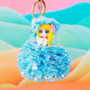 Blue Mesh-Doll