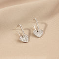 Fifteen Mixed Heart Butterfly Hoop and Dangle Earrings view 7