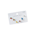 Six Piece Mini Enamel Cartoon Stud Set Cherry Whale Lemon view 5