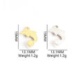 Colorful Dolphin Faux Pearl Pendant Charms in 20 Styles view 3